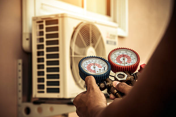 Professional Hvac Repair technician working in Bellerose, NY
